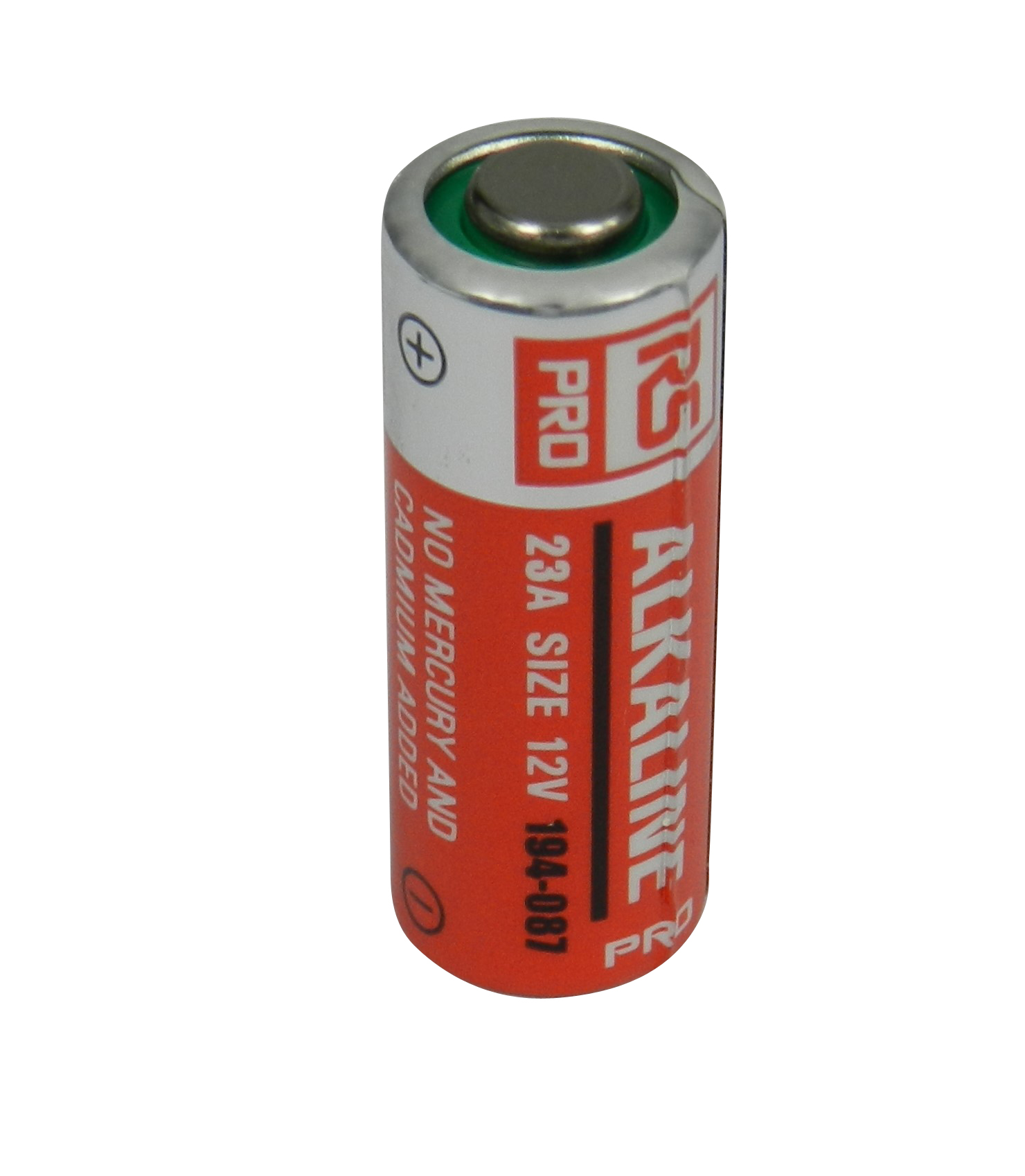 RS PRO Alkaline Manganese Dioxide 12V, A23 Battery