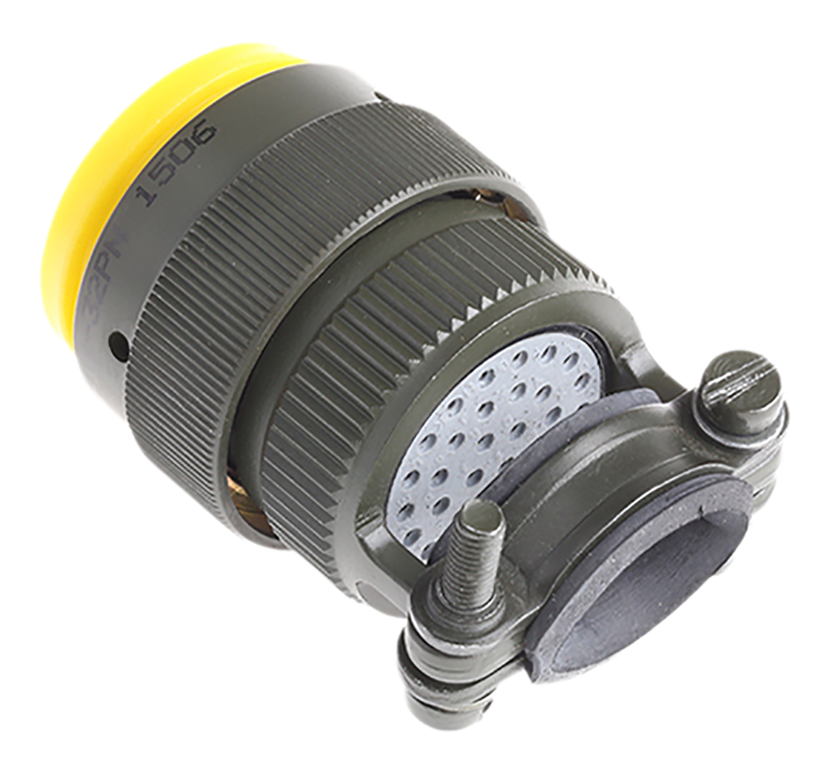 Amphenol Limited, 62GB 32 Way Cable Mount MIL Spec Circular Connector PlugOlive, Pin Contacts,Shell Size 18, Bayonet