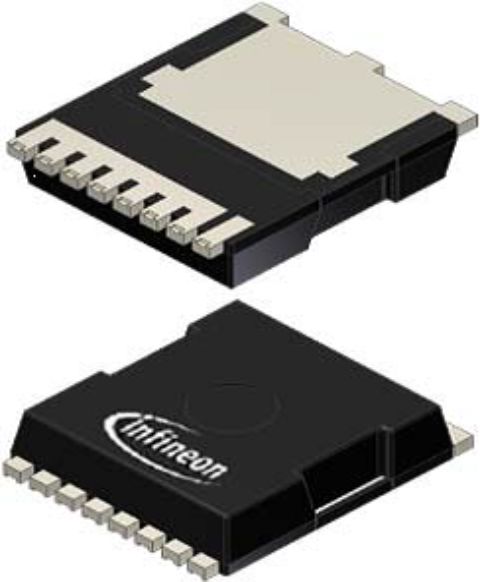 Infineon OptiMOS 5 Type N-Channel MOSFET, 240 A, 80 V Enhancement, 8-Pin HSOF IAUT240N08S5N019ATMA1