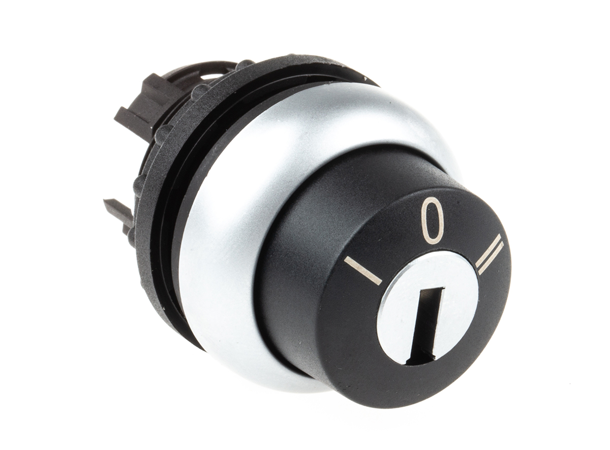 Eaton RMQ Titan 3-position Key Switch Head, Latching, 22mm Cutout
