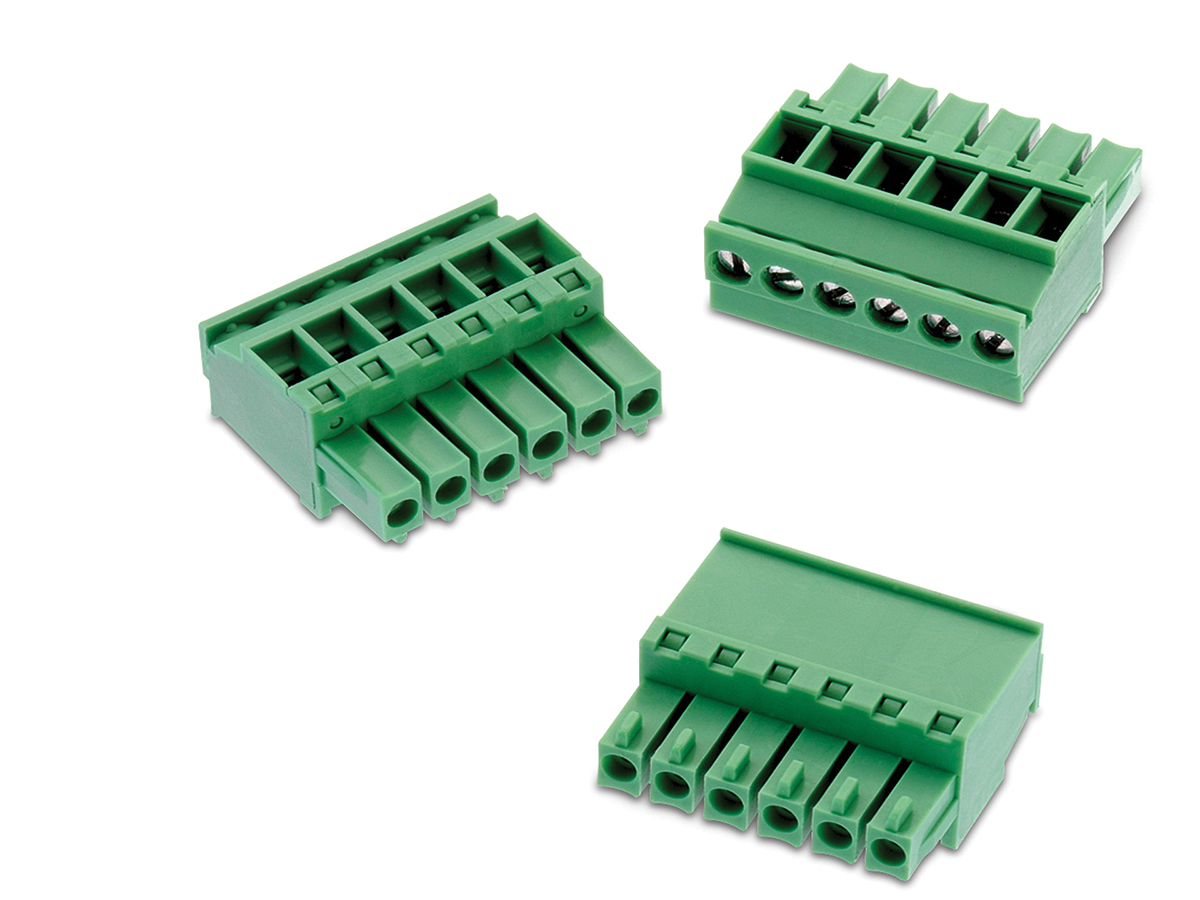 Wurth Elektronik 3661 Series Pluggable Terminal Block, 8-Contact, 3.5 mm Pitch, 1-Row