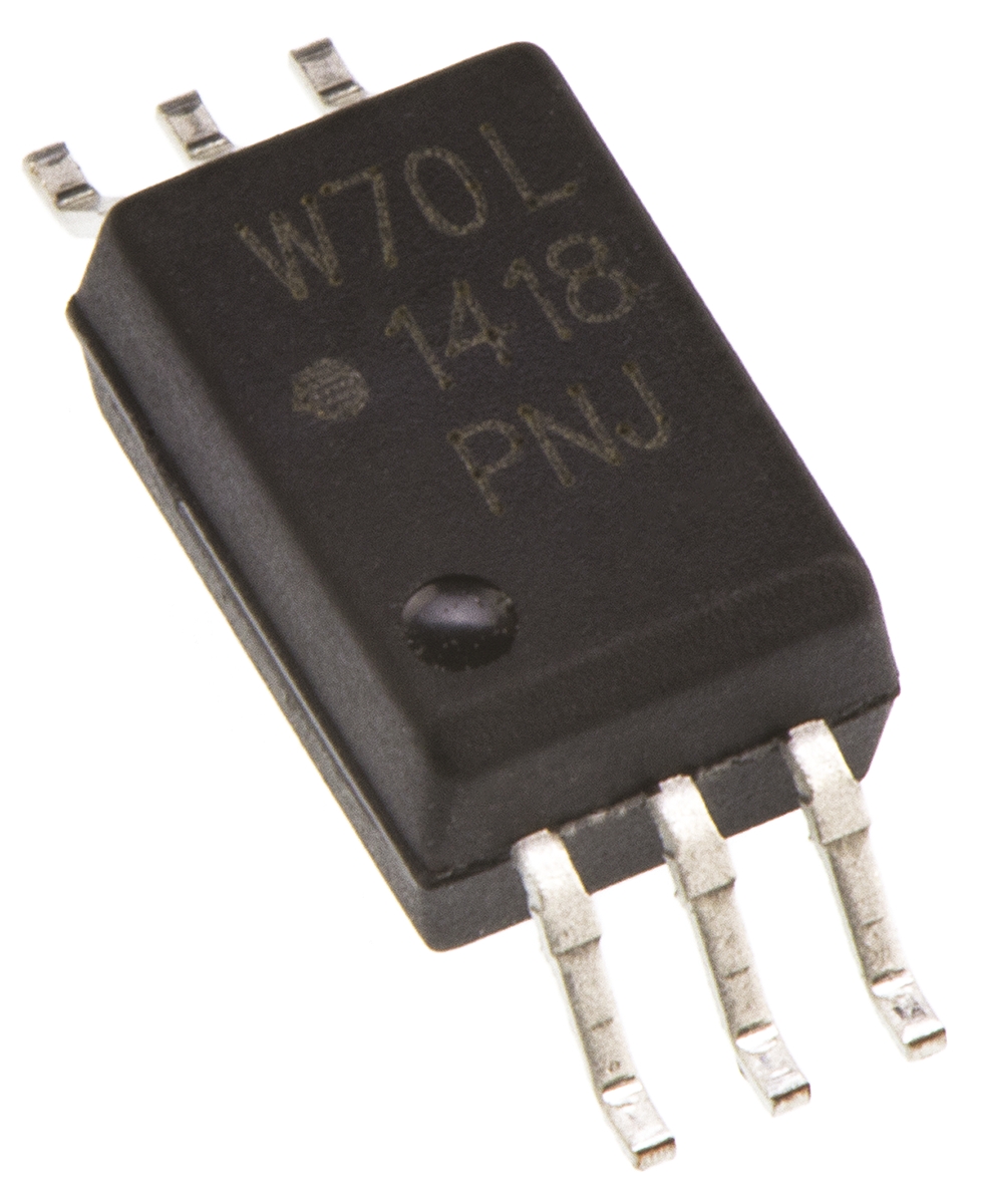 Broadcom, ACPL-W70L-000E DC Input Logic Gate Output Optocoupler, Surface Mount, 6-Pin SO