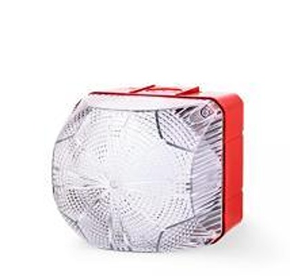 AUER Signal Q Series Series Clear Multi Strobe Beacon, 240 V ac, Base Mounted, LED Bulb, IP66