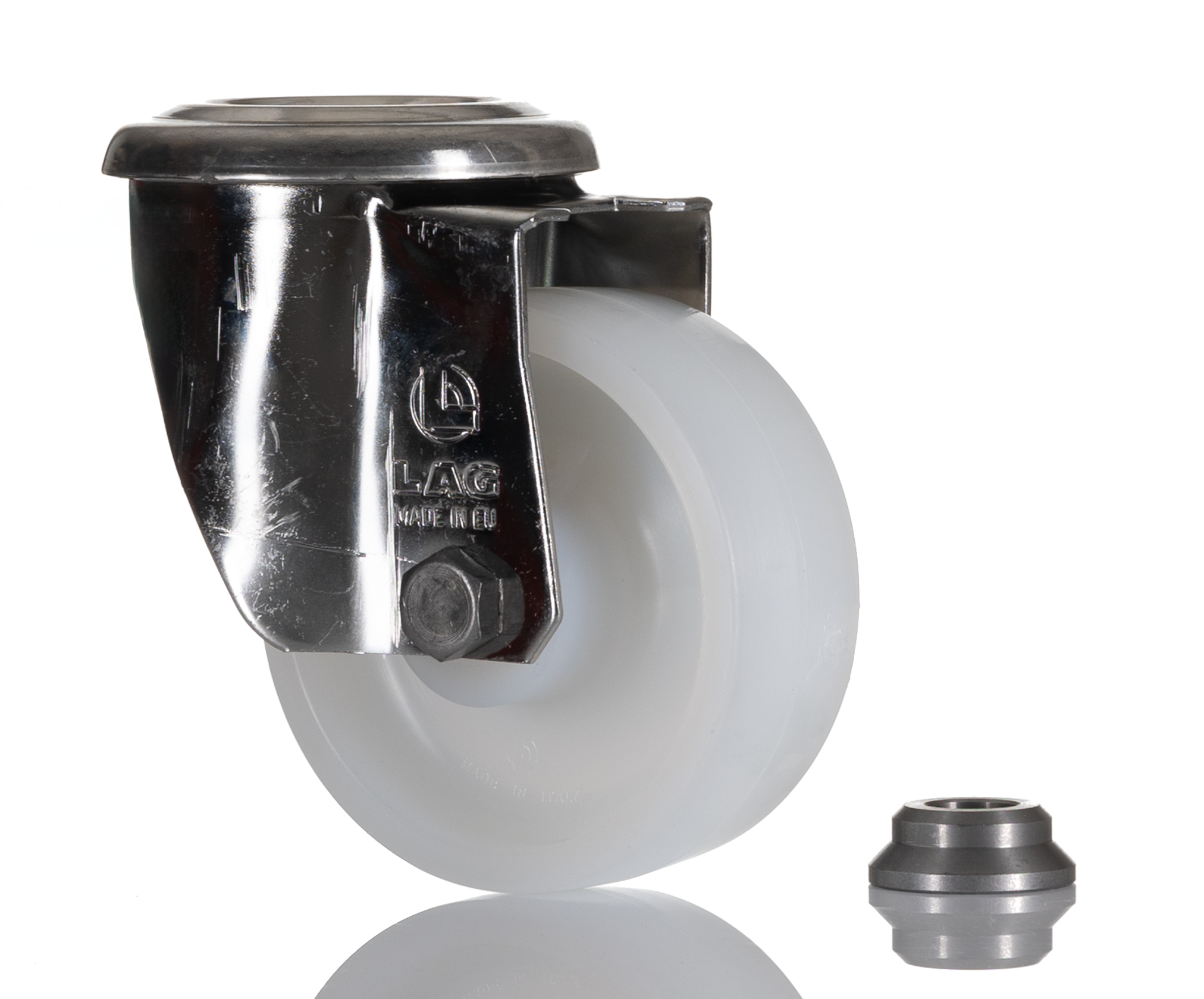 LAG Swivel Castor Wheel, 150kg Capacity, 80mm Wheel