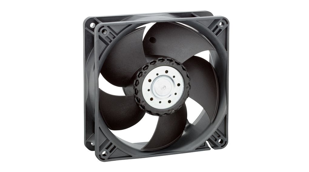 ebm-papst Axial Fan, 48 V dc, dc Operation, 240m³/h, 4.4 → 14.1W, 235mA Max, 119 x 119 x 38mm