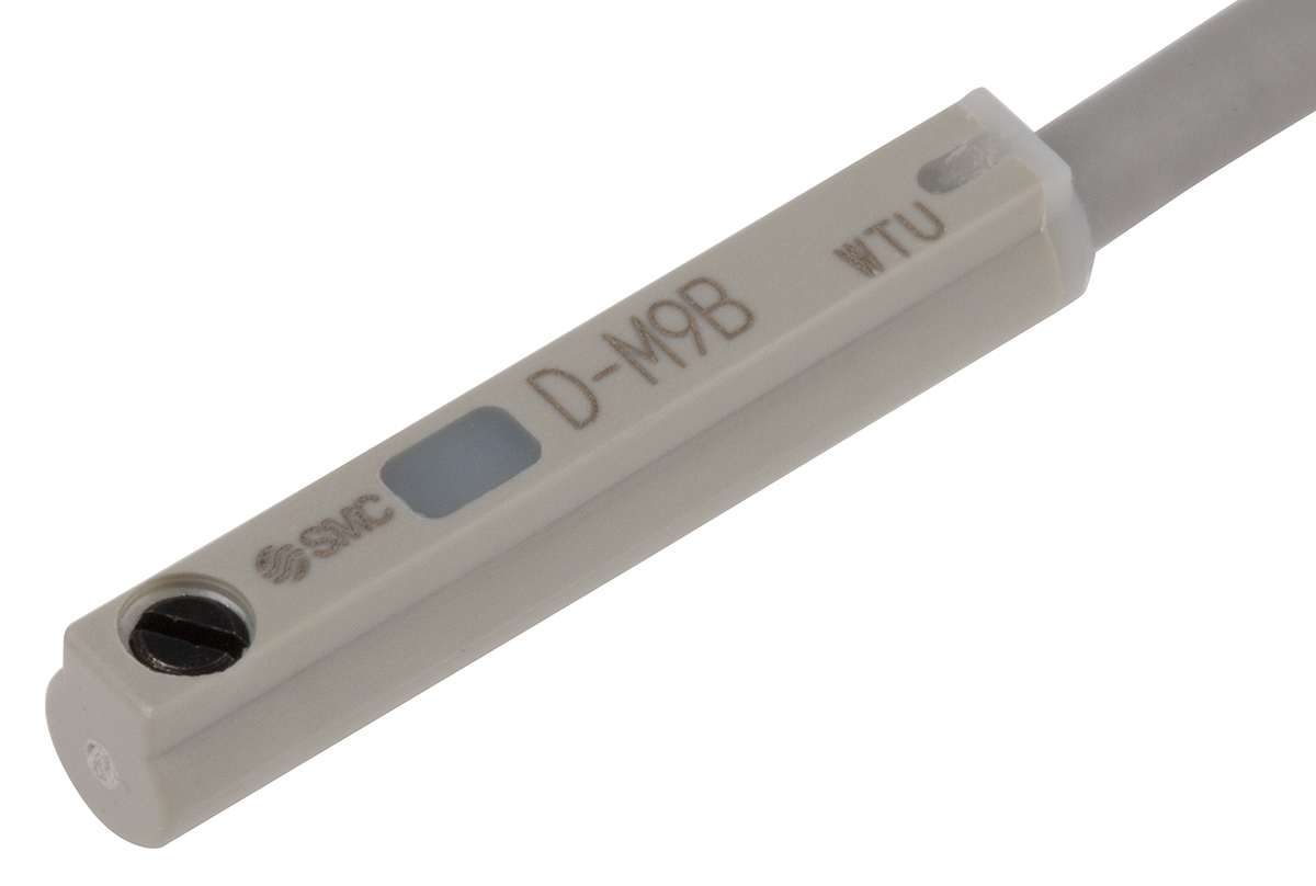 SMC Solid State Auto Switch, , 24V dc, with LED indicator