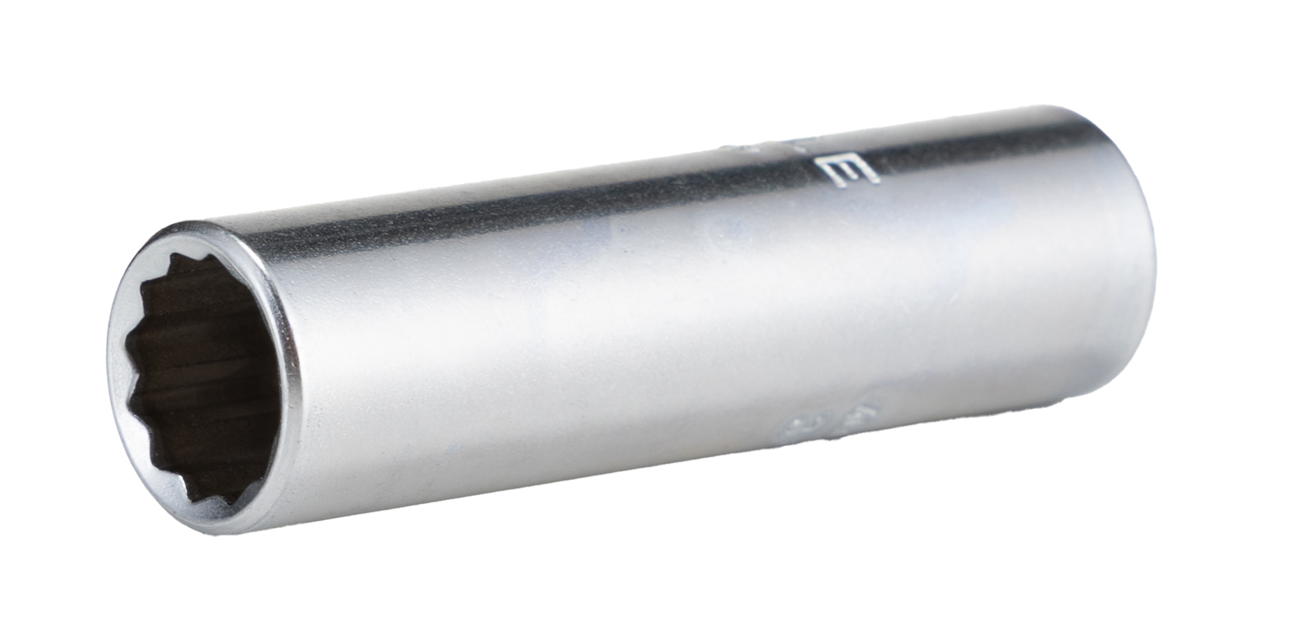 STAHLWILLE 1/4 in Drive 3/8in Deep Socket, 12 point, 50 mm Overall Length