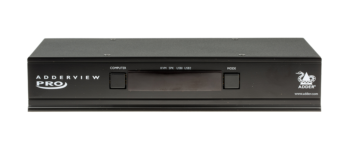 Adder 4 Port USB DVI KVM Switch, 2048 x 1080 Maximum Resolution