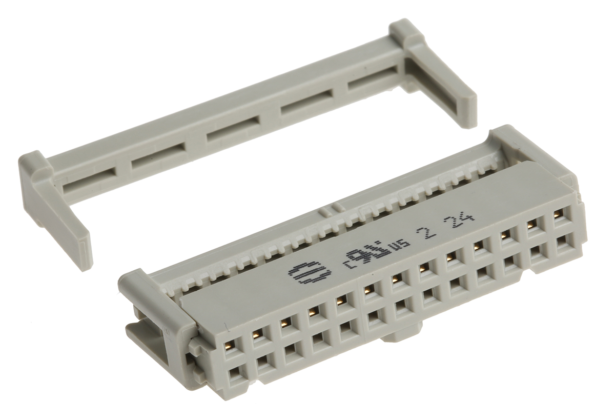 HARTING 26-Way IDC Connector Socket for Cable Mount, 2-Row