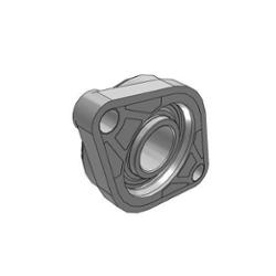 2 Hole Flange Bearing Unit, FYTWK 35 YTH, 35mm ID
