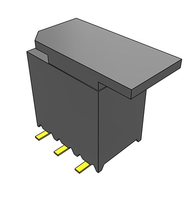 Samtec SSM Series Vertical Surface Mount PCB Socket, 6-Contact, 2-Row, 2.54mm Pitch, SMT Termination