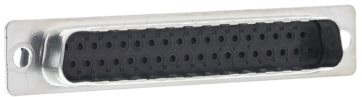 ITT Cannon D*U 37 Way Cable Mount D-sub Connector Plug