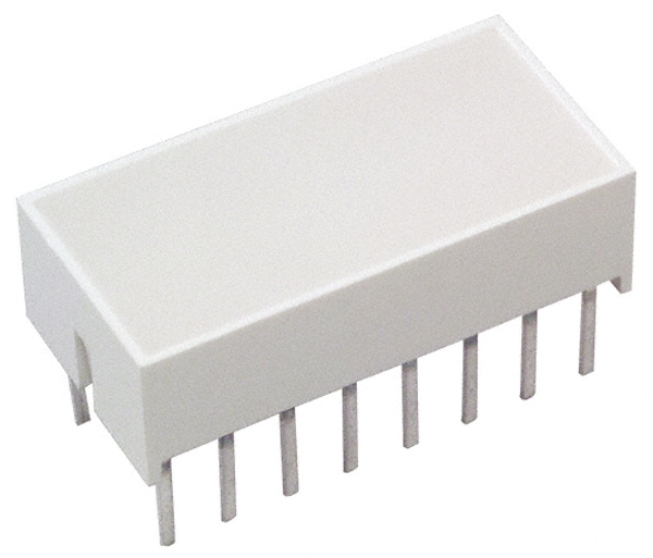 HLMP-2685 Broadcom Light Bar LED Display, Red 80 mcd