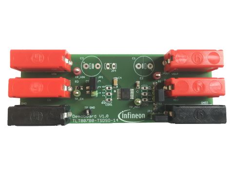 Infineon TLT807B0EPV BOARD LDO Voltage Regulator for TLT807B0EPV Linear Voltage Regulator for 24V Stand-by Supply