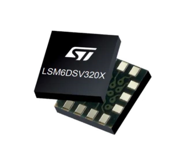 STMicroelectronics 6-Axis Surface Accelerometer & Gyroscope 1.71 V 3.6 V, MIPI I3CSM, I2C, SPI, LGA-14L, 14-Pin