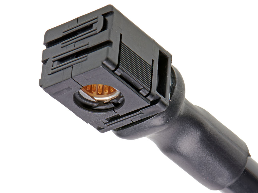 Molex 1 Way Female Crimped Terminal to 1 Way Male Pigtail Wire to Board Cable Assembly, 1m