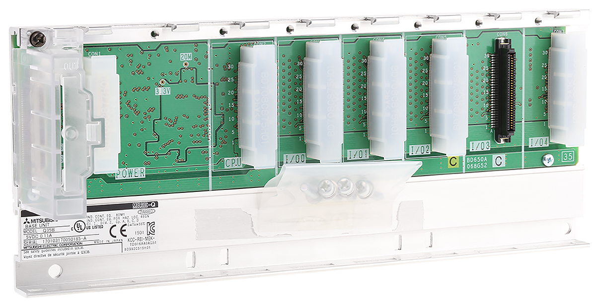 Mitsubishi Electric Q Controller Series Base Unit for Use with MELSEC Q Series