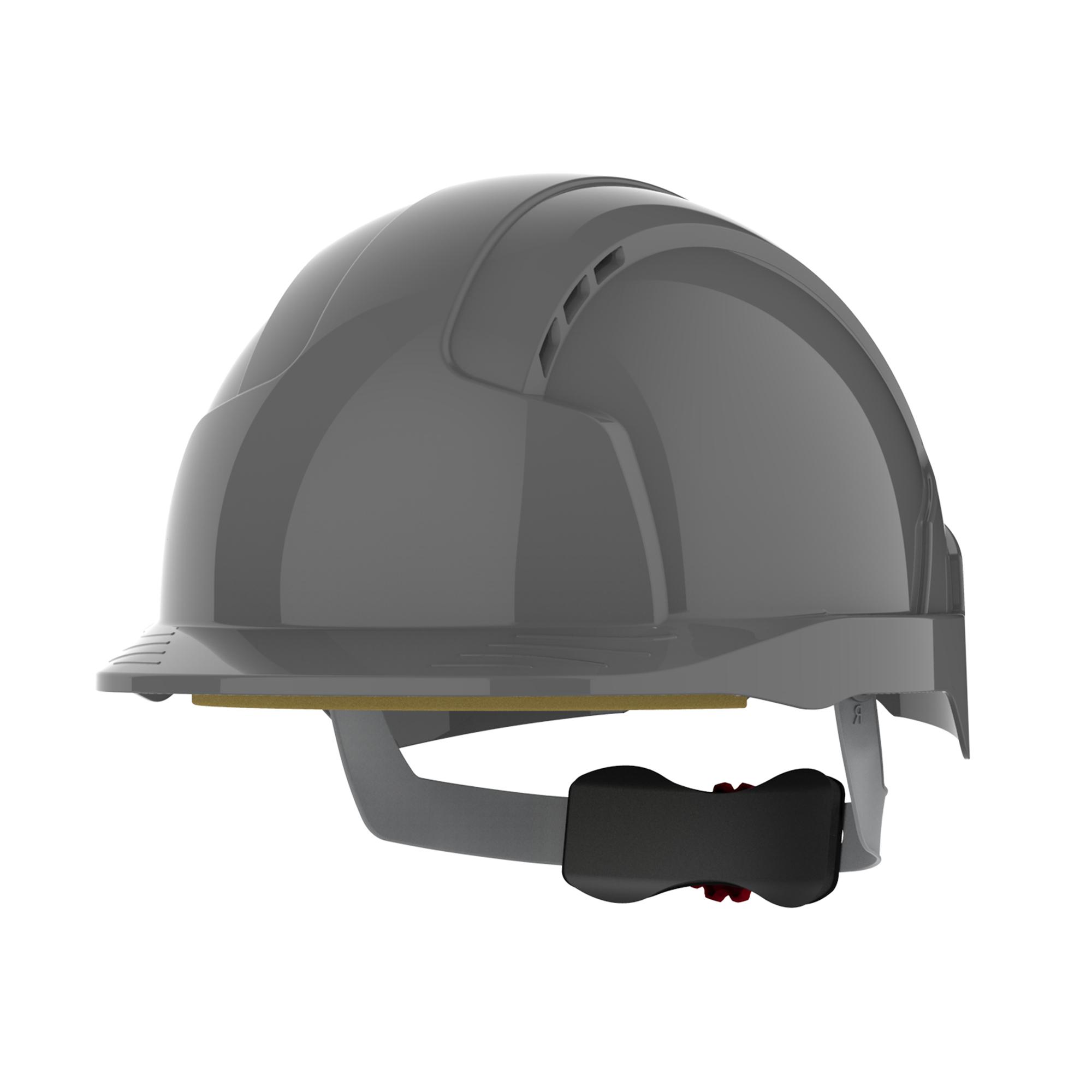 JSP EVOLite Grey Safety Helmet, Ventilated