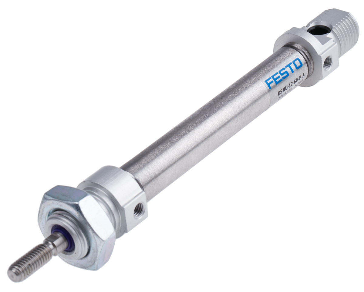 Festo 500 mm Pneumatic Cylinder - 1908258 Double Acting Acting