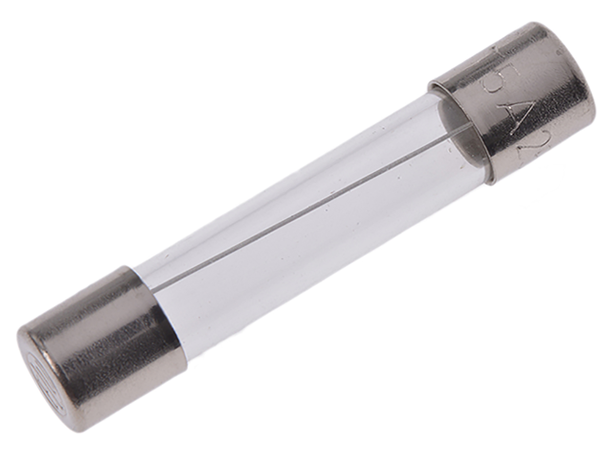 SIBA 5A T Glass Cartridge Fuse, 6.3 x 32mm