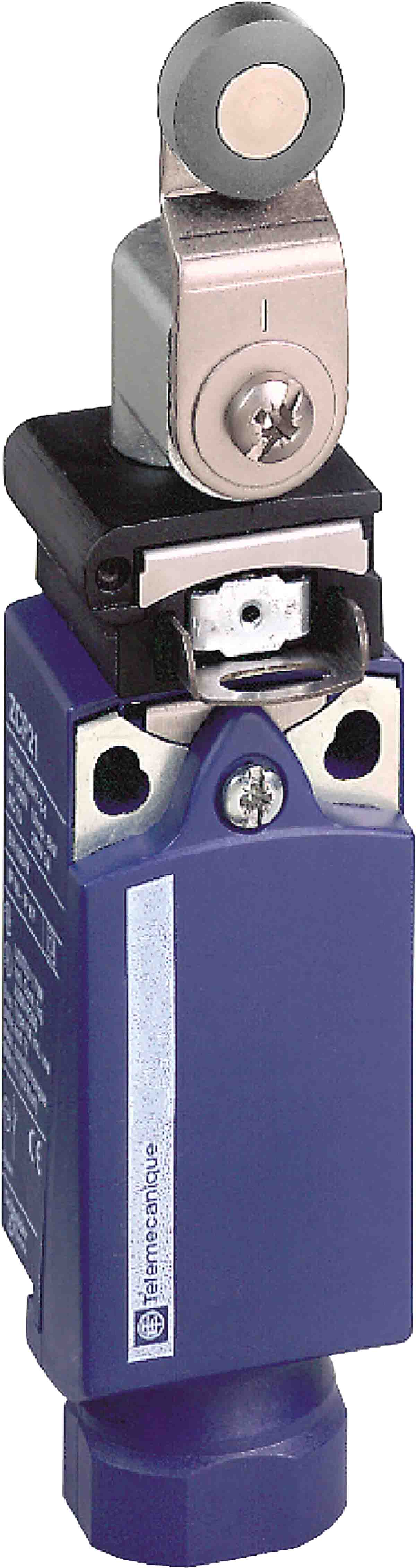Telemecanique Sensors XCPR Series Roller Lever Limit Switch, 1NC/1NO, IP66, IP67, Plastic Housing, 10A Max