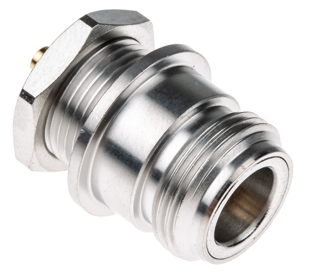 Radiall, Jack Panel Mount N Connector, 50Ω, Solder Termination, Straight Body