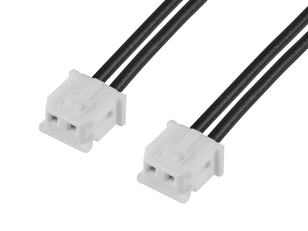 Molex 2 Way Female to 2 Way Female Wire to Board Cable, 100mm