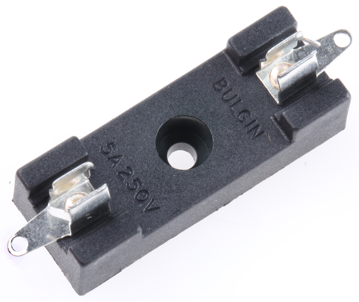Bulgin 5A Base Mount Fuse Holder for 6.3 x 32mm Fuse, 250V ac