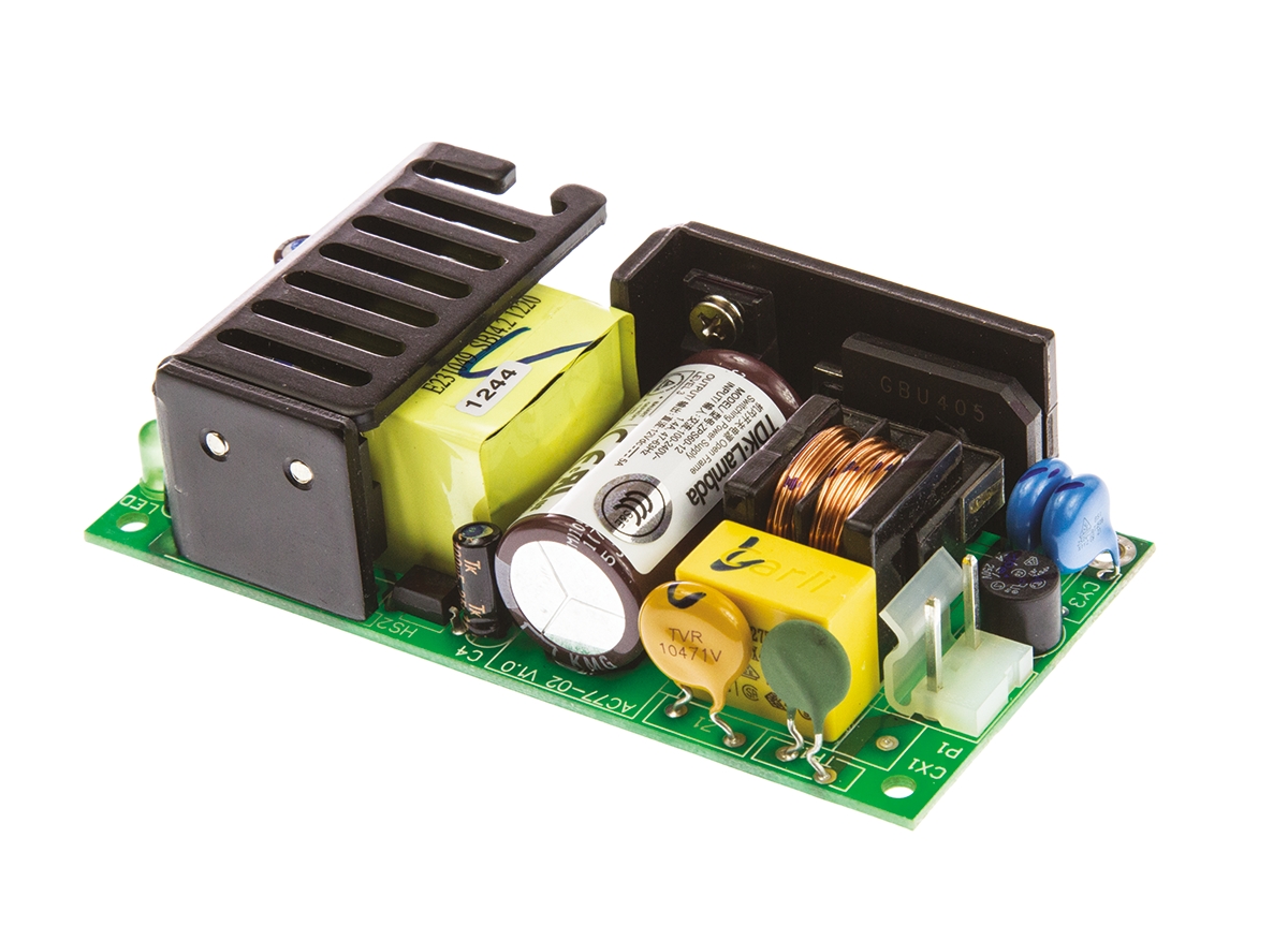 TDK-Lambda Switching Power Supply, ZPS60-12, 12V dc, 5A, 60W, 1 Output, 120 → 370 V dc, 90 → 264 V ac