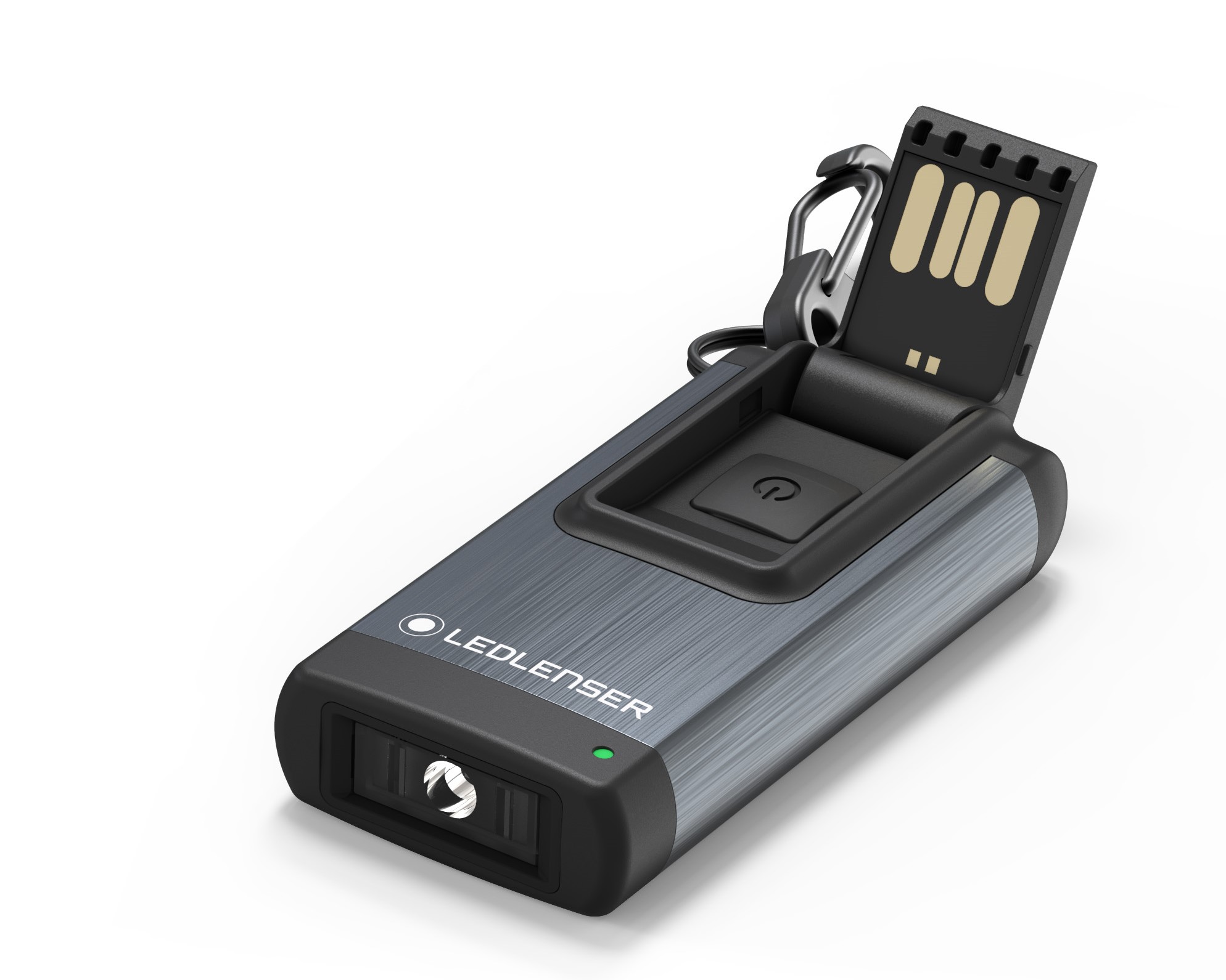 LEDLENSER LED Torch Black - Rechargeable 120 lm, 52 mm