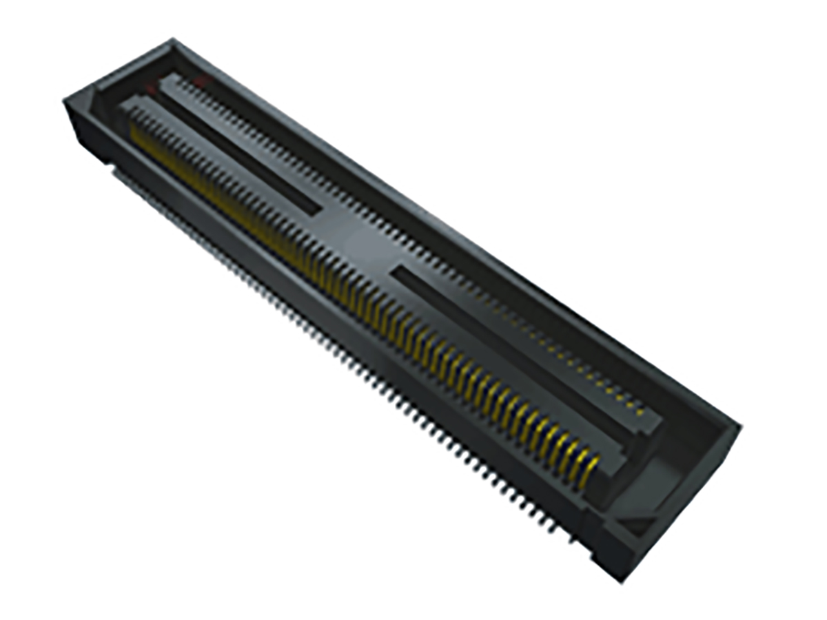 Samtec BSH Series Surface Mount PCB Socket, 120-Contact, 2-Row, 0.5mm Pitch, Solder Termination