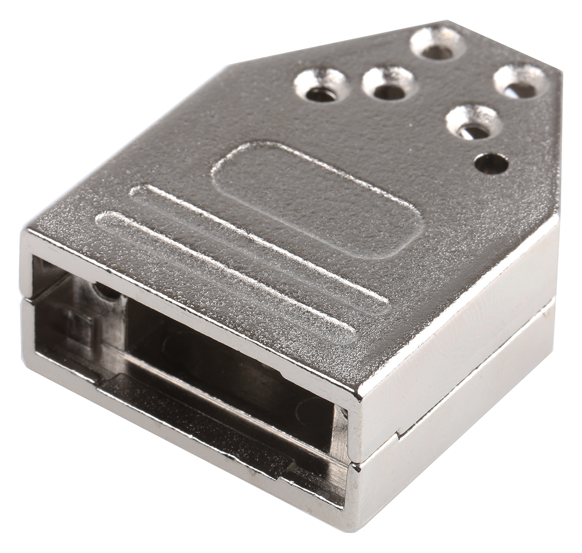 MH Connectors MHDTZI Series Zinc D Sub Backshell, 9 Way, Strain Relief