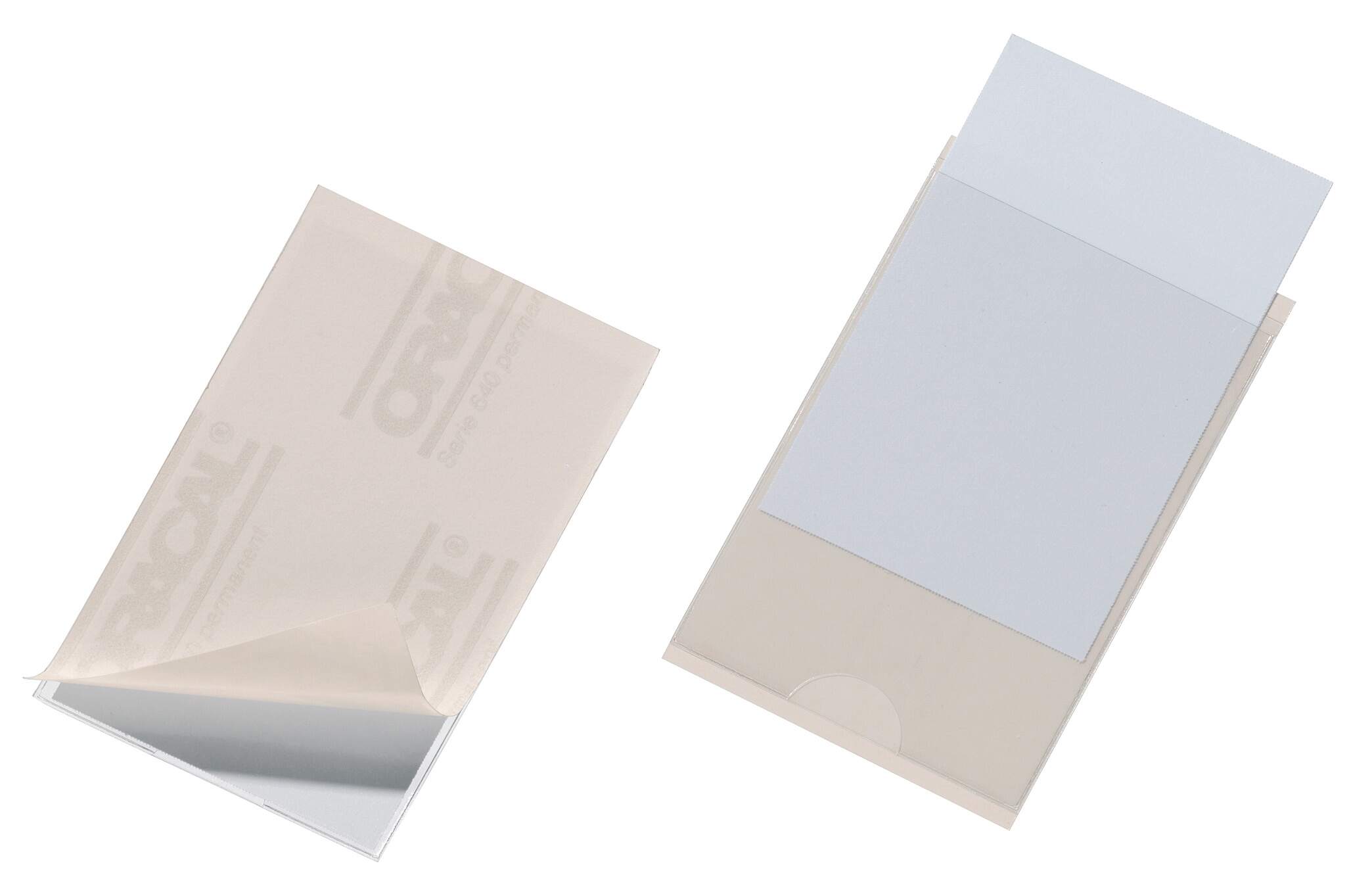 Durable Transparent Business Card Pocket