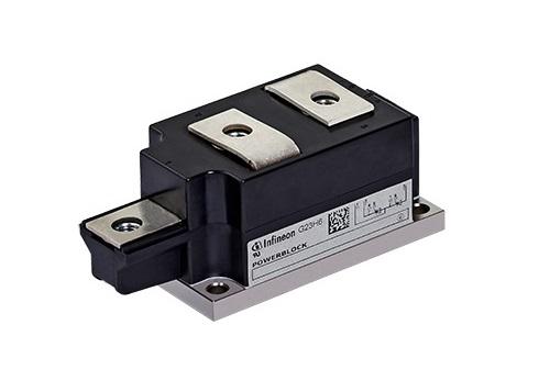 Infineon TT330N16KOFHPSA2, Dual Thyristor Module 1600V, 330A 200mA 520A