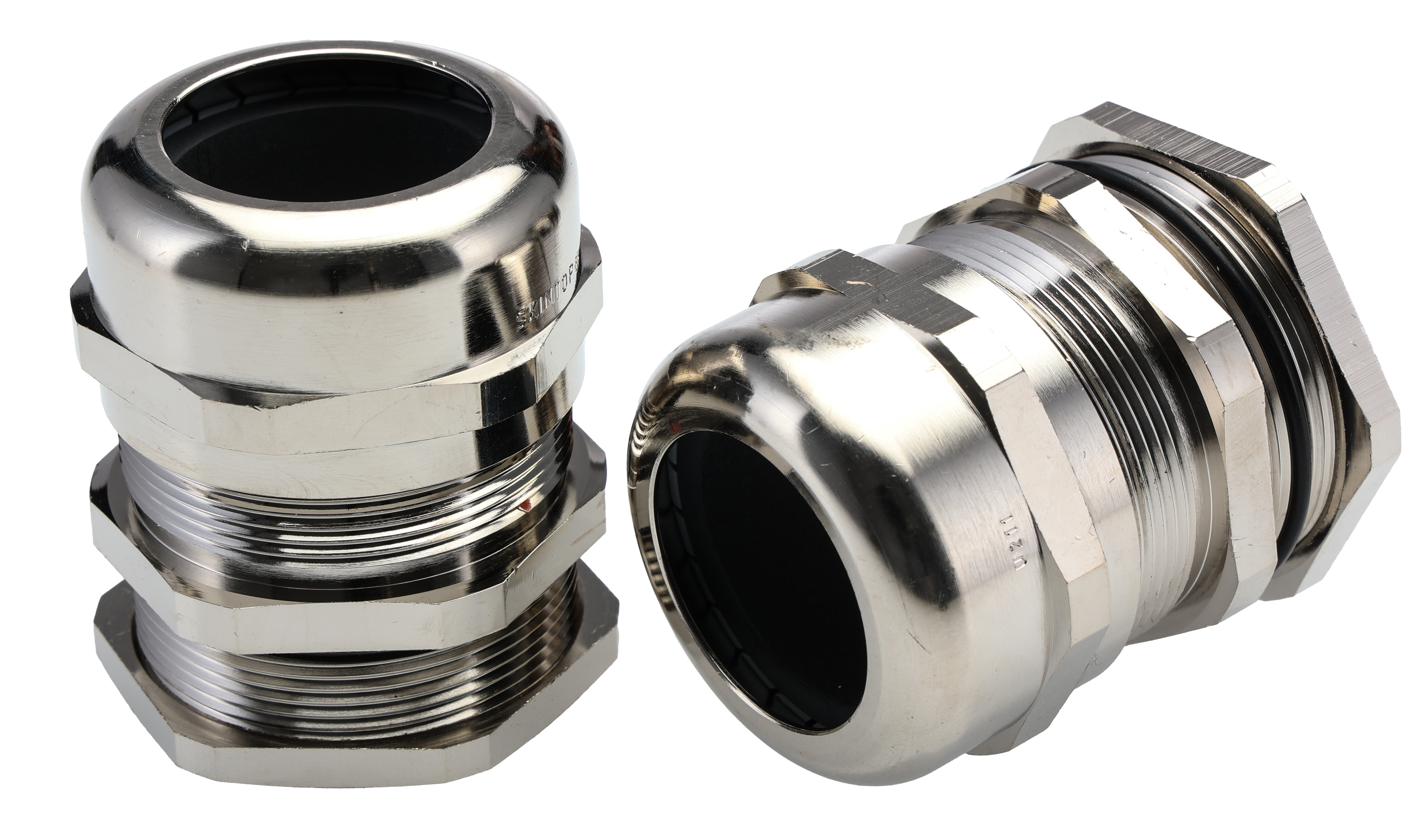 Lapp SKINTOP Series Metallic Nickel Plated Brass Cable Gland, PG36 Thread, 19mm min., 32mm max., IP68