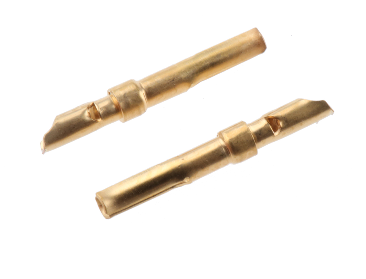 TE Connectivity, AMPLIMITE HDP-20 Series, size 20 Female Solder Cup D-sub Connector Contact, Gold over Nickel Socket,
