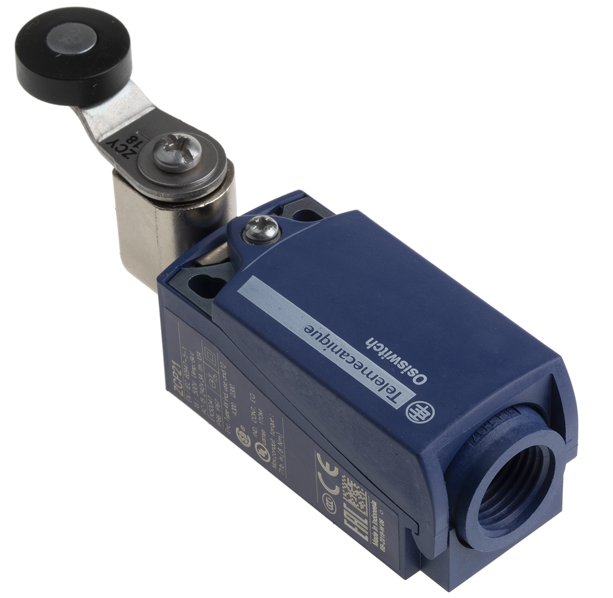 Telemecanique Sensors OsiSense XC Series Lever Limit Switch, NO/NC, IP66, IP67, DP, Plastic Housing, 240V ac Max, 10A