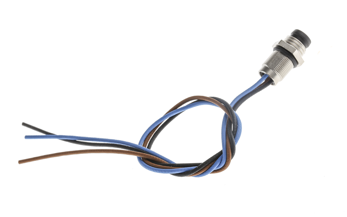 binder Male 34 way Connecting Cable to Female 34 way Panel Mount Connector Sensor Actuator Cable, 5 m