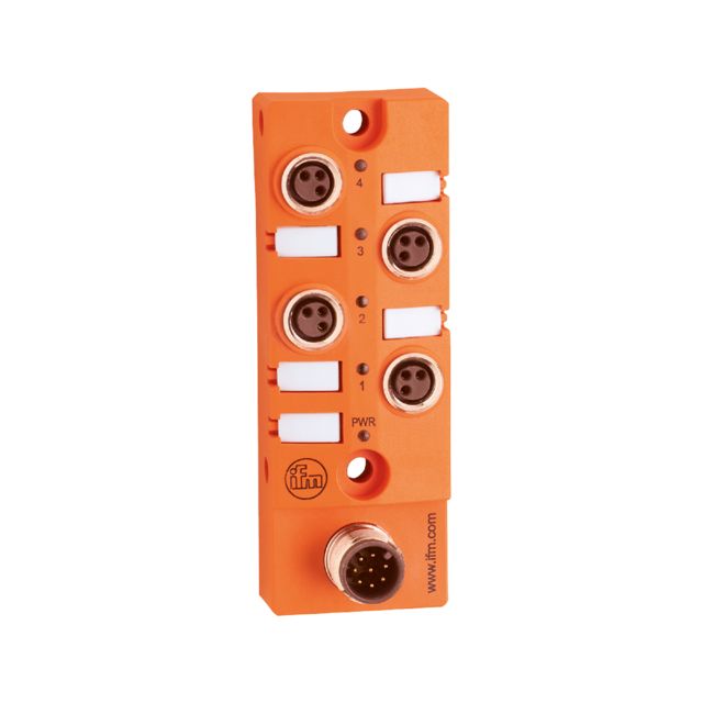 ifm electronic EBC Series Sensor Box, M8, 4 port