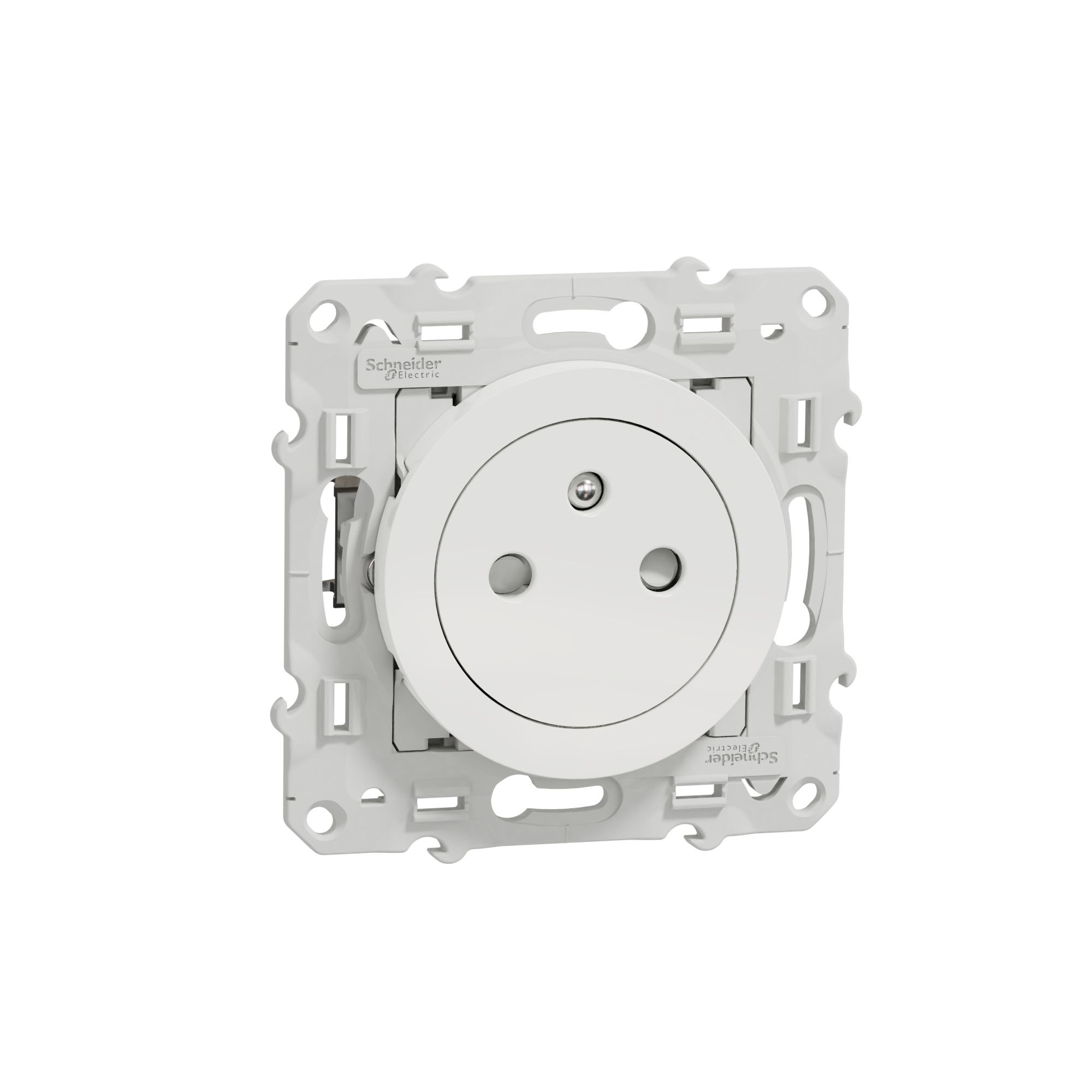 Schneider Electric White, 1 Gang, Odace