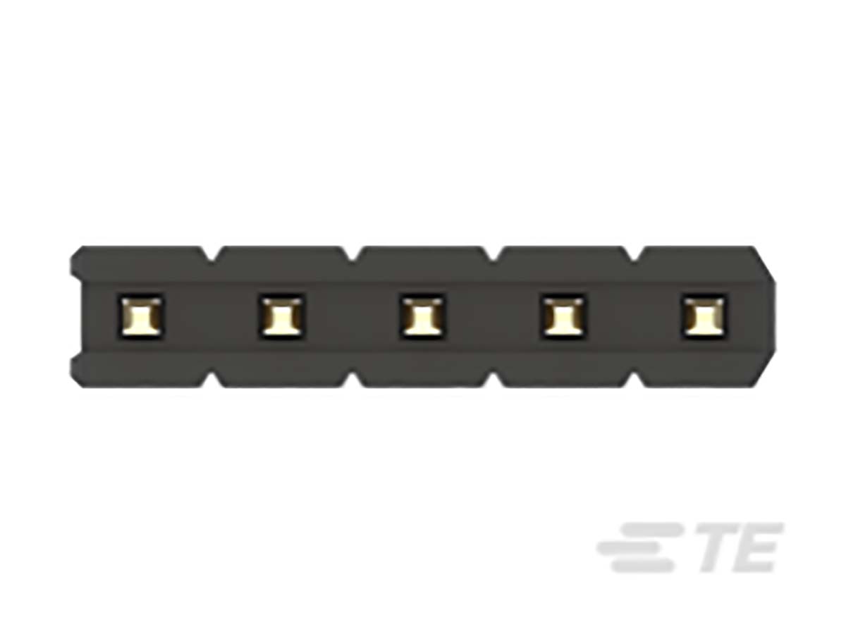 TE Connectivity AMPMODU Series Straight Through Hole Pin Header, 6 Contact(s), 2 mm Pitch, 1 Row, Unshrouded