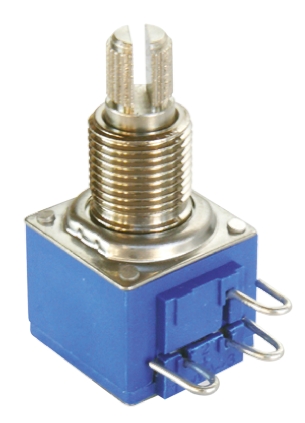 Bourns 82 250kΩ Rotary Potentiometer 1-Gang Panel Mount, 82A1D-Z28-BA0/255L