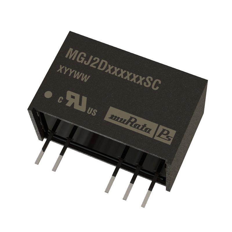 Murata Power Solutions MGJ2 DC-DC Converter, 15V dc/, 10.8 → 13.2 V dc Input, 2W, Through Hole