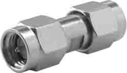 Huber+Suhner Straight RF Adapter SMA Plug to SMA Plug 18GHz