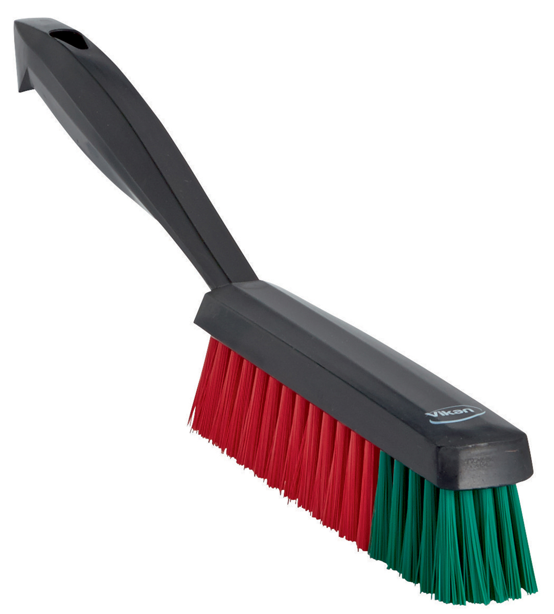 Vikan Hard Bristle Black Scrubbing Brush, 34mm bristle length, Polyester bristle material