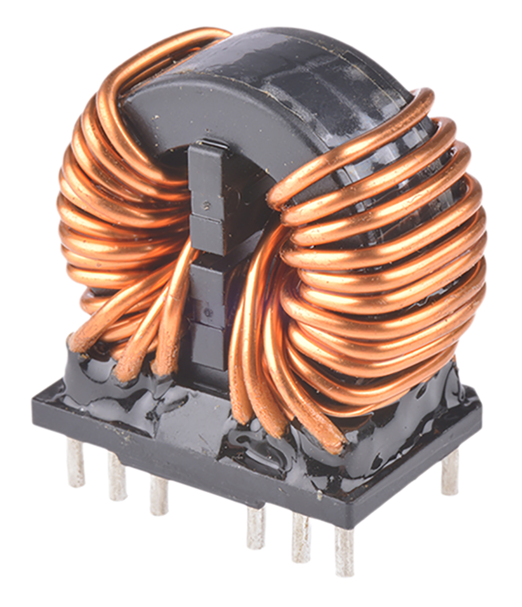 Wurth 2 x 900 μH -30 → +50% Nano Crystalline Common Mode Choke, Max SRF:1 kHz → 300 MHz, 32A Idc, 2 x