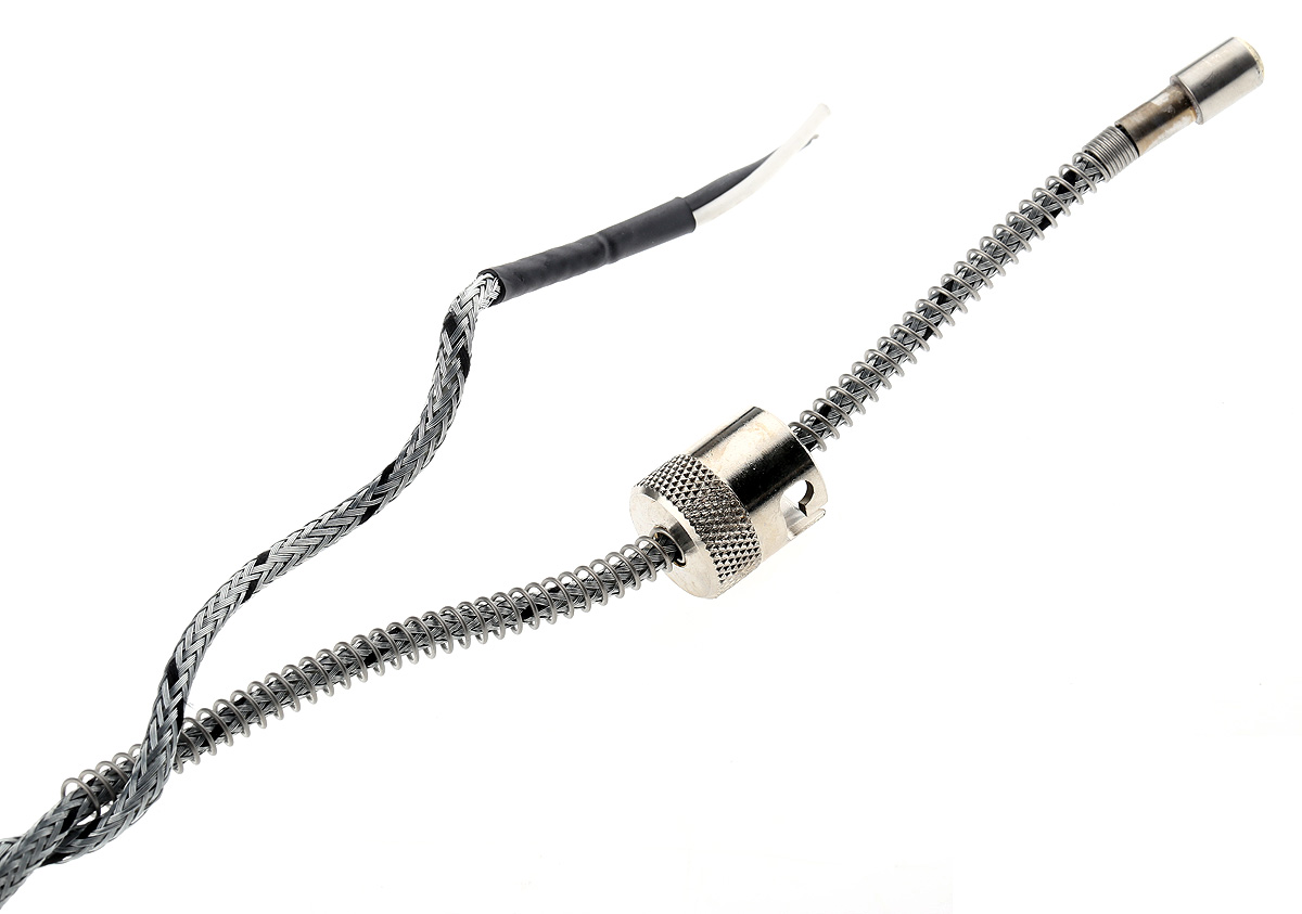 Correge Type J Thermocouple 2m Length, 8mm Diameter → +400°C