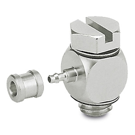 SMC M Series Barb Fitting, M3 x 0.5 Male to Barbed 2 mm, Threaded-to-Tube Connection Style