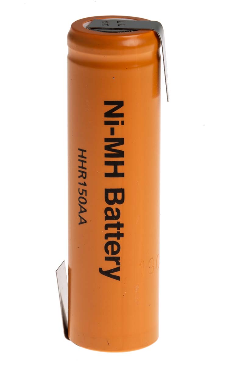 Panasonic AA NiMH Rechargeable AA Battery, 1.58Ah, 1.2V