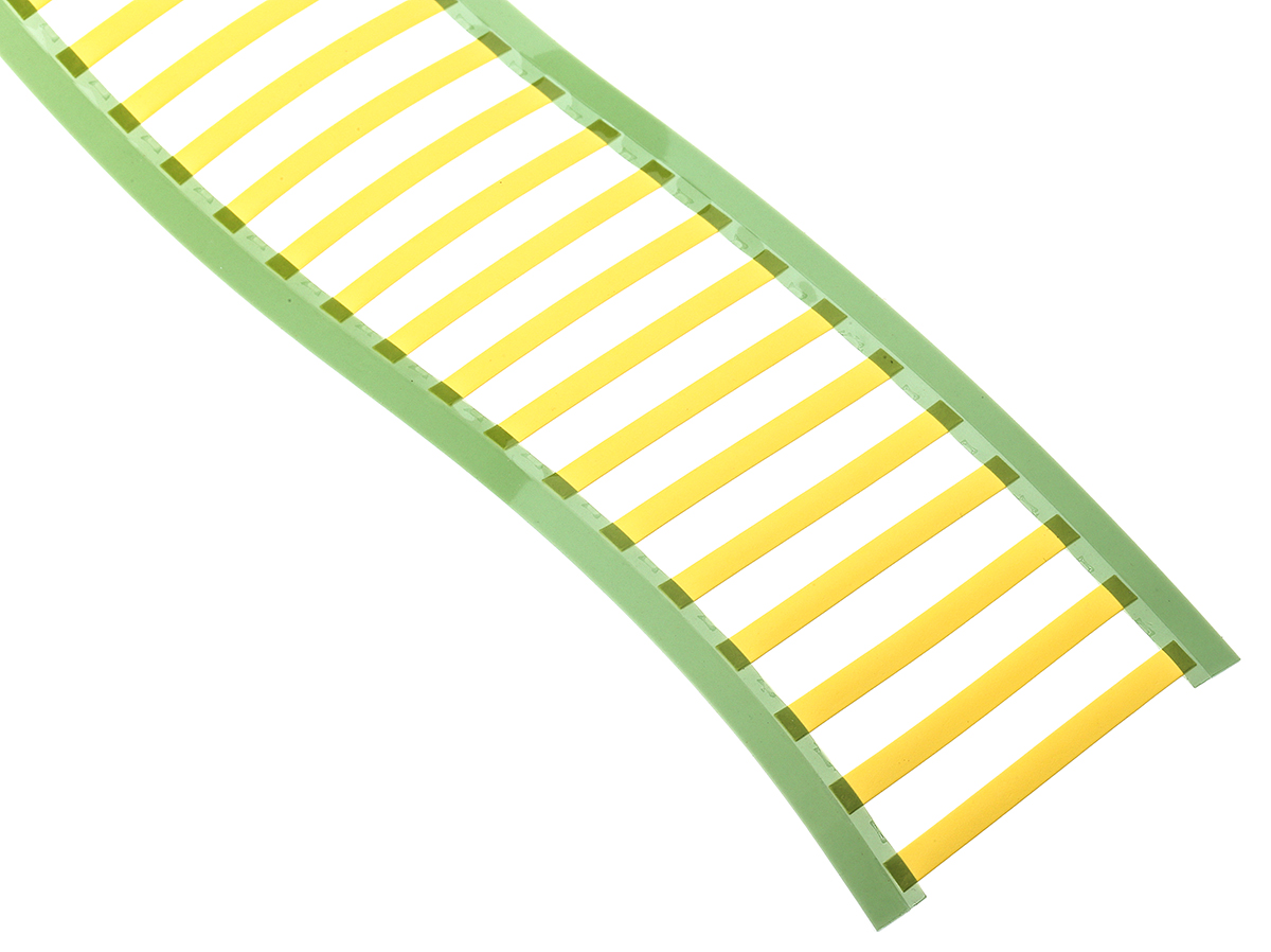 TE Connectivity Yellow Heatshrink Labels, 50.8mm Width, 250 Qty